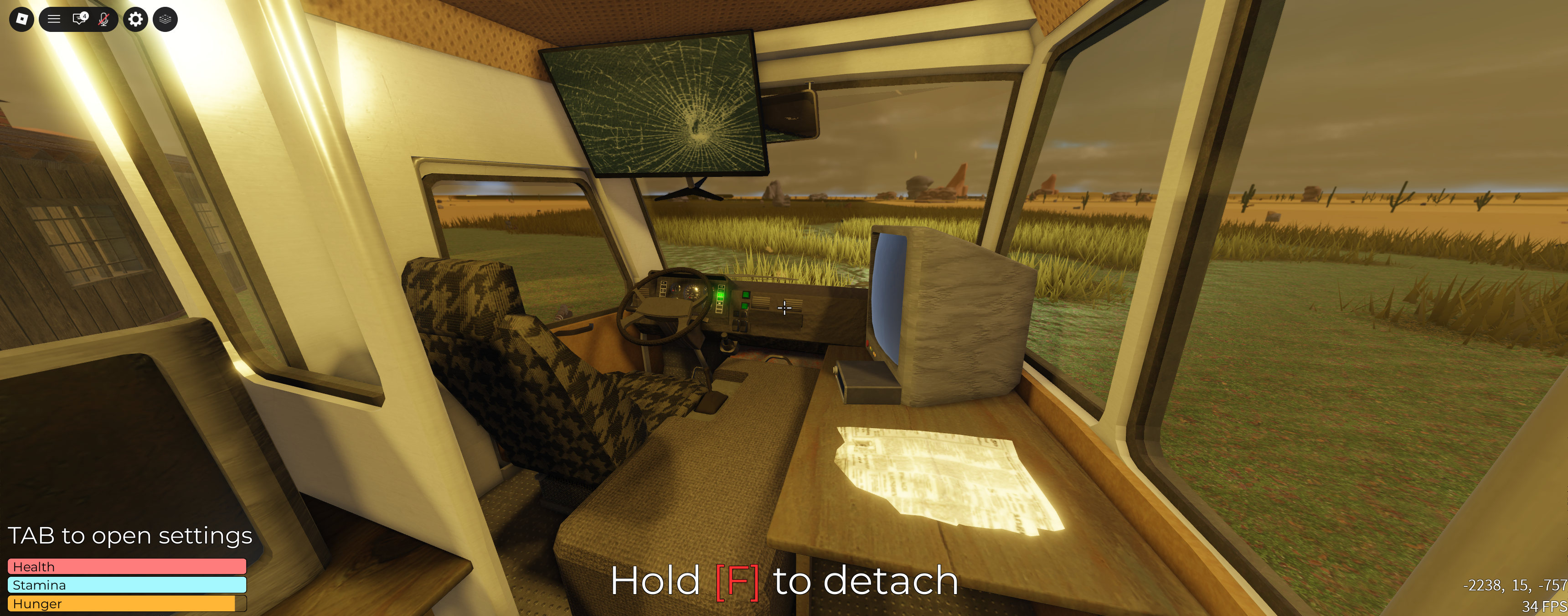 MSCV driver and front command area
